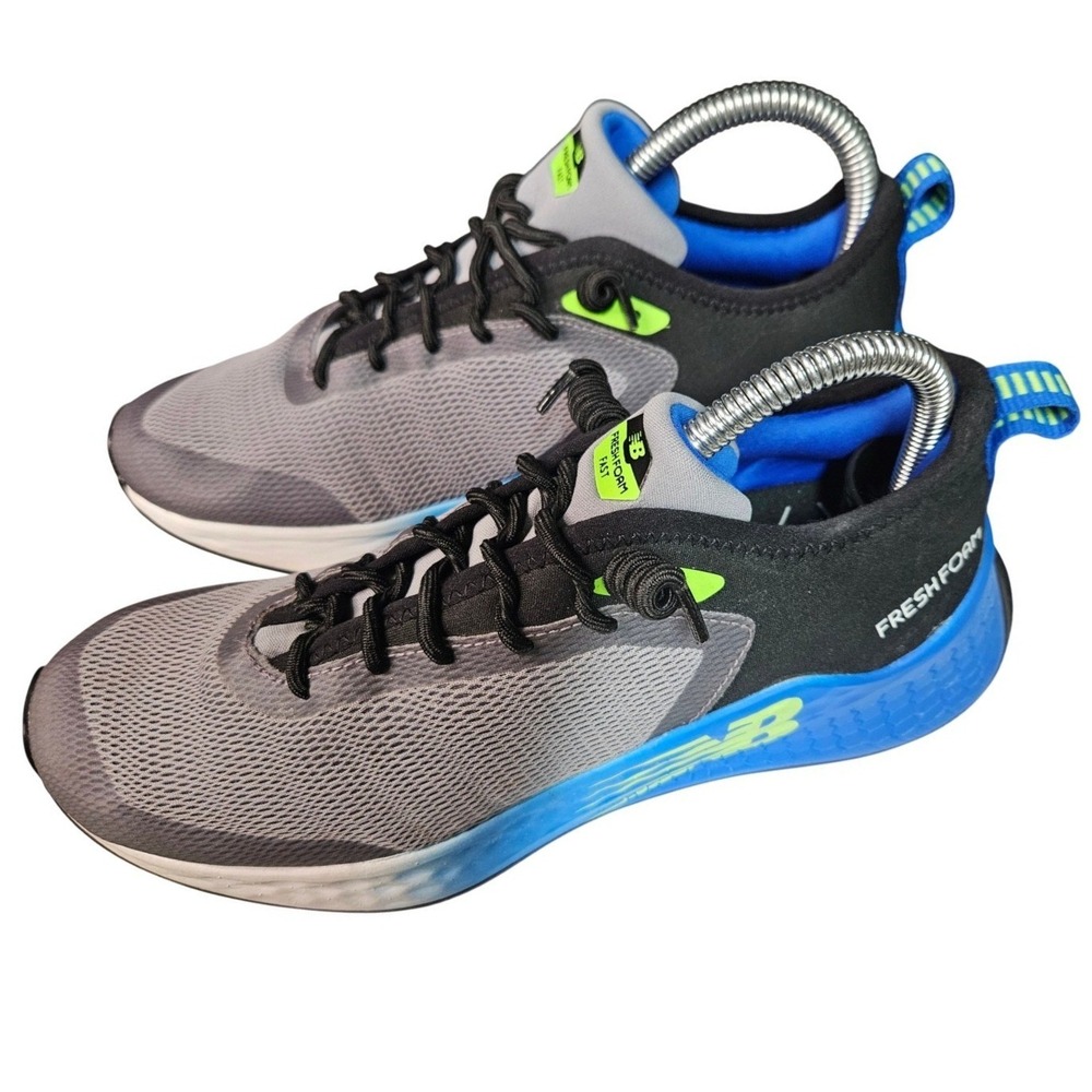 New Balance Fresh Foam Fast v2 Women's 6.5 Gray Blue Running Shoes WFKTLS2 - Picture 3 of 7